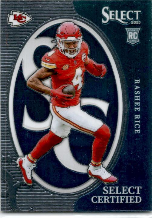 2023 select #CRO-RRI Rashee Rice Select Certified Kansas City Chiefs