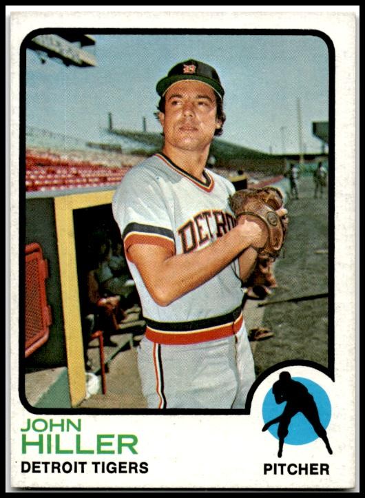 1973 Topps #448 John Hiller Detroit Tigers