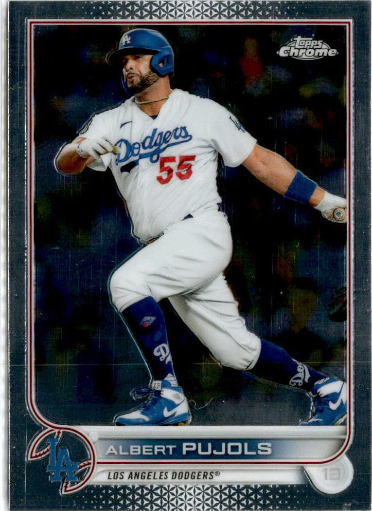 2022 Topps Chrome #84 Albert Pujols Los Angeles Dodgers