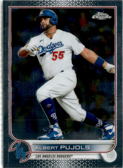 2022 Topps Chrome #84 Albert Pujols Los Angeles Dodgers