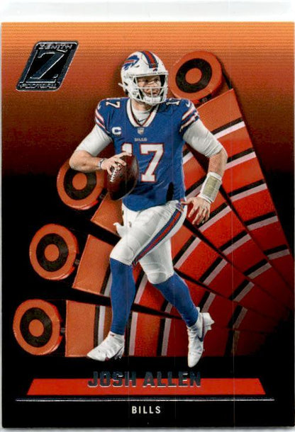 2022 Zenith #1 Josh Allen Buffalo Bills