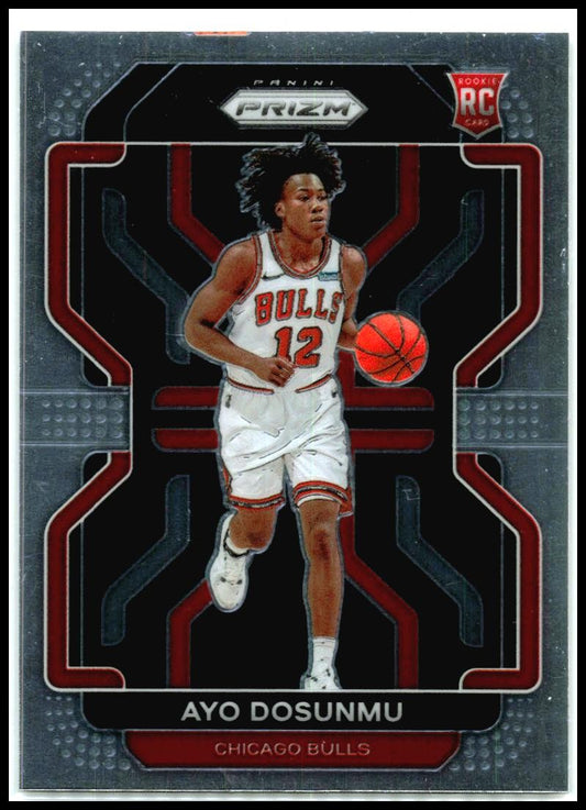 2021-22 Panini Prizm #271 Ayo Dosunmu Rookie Chicago Bulls