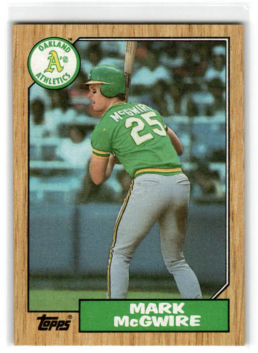 1987 Topps #366 Mark McGwire