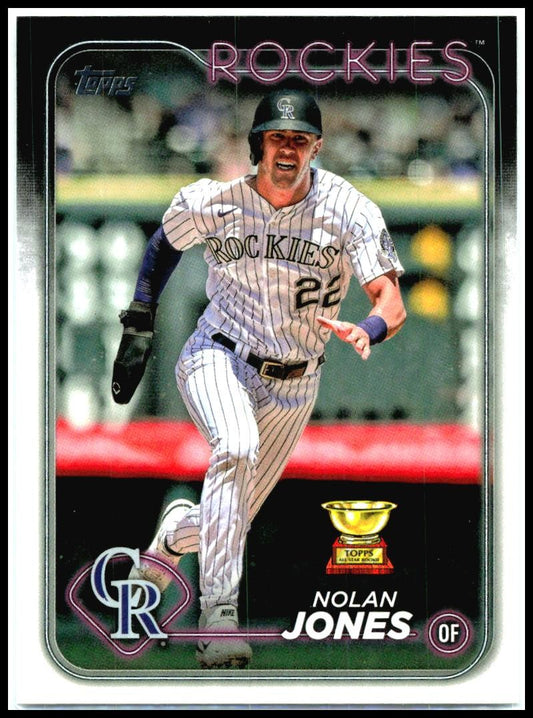 2024 Topps #374 Nolan Jones Colorado Rockies