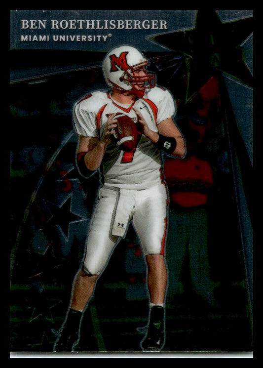 2022 Panini Select Draft Picks #SS-BR Ben Roethlisberger  Pittsburgh Steelers
