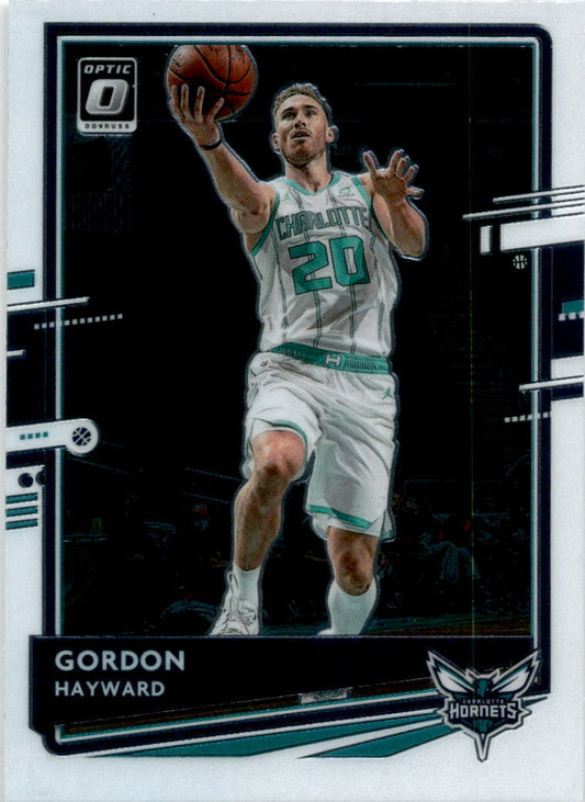 2020-21 Donruss Optic #140 Gordon Hayward Charlotte Hornets