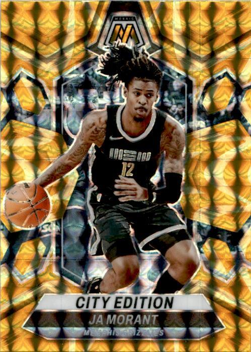 2023-2024 Mosaic City Edition Reactive Yellow #288 Ja Morant Memphis Grizzlies