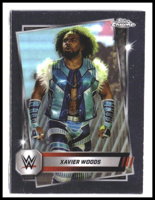 Xavier Woods #193 2025 Topps Chrome WWE