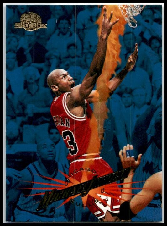 1995-96 SkyBox Premium #15 Michael Jordan Chicago Bulls