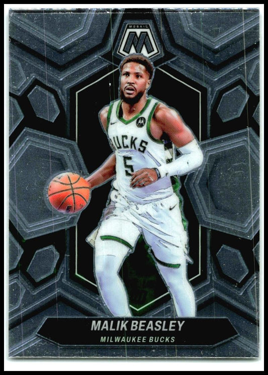2023-24 Panini Mosaic #40 Malik Beasley Milwaukee Bucks