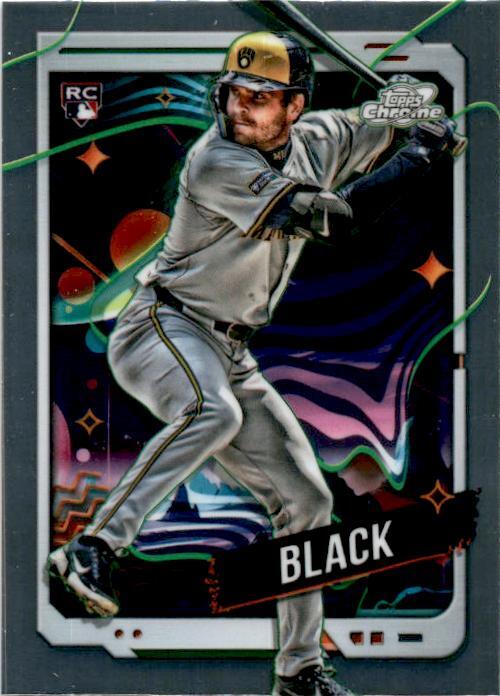 2024 Topps Chrome Cosmic #157 Tyler Black Rookie Milwaukee Brewers