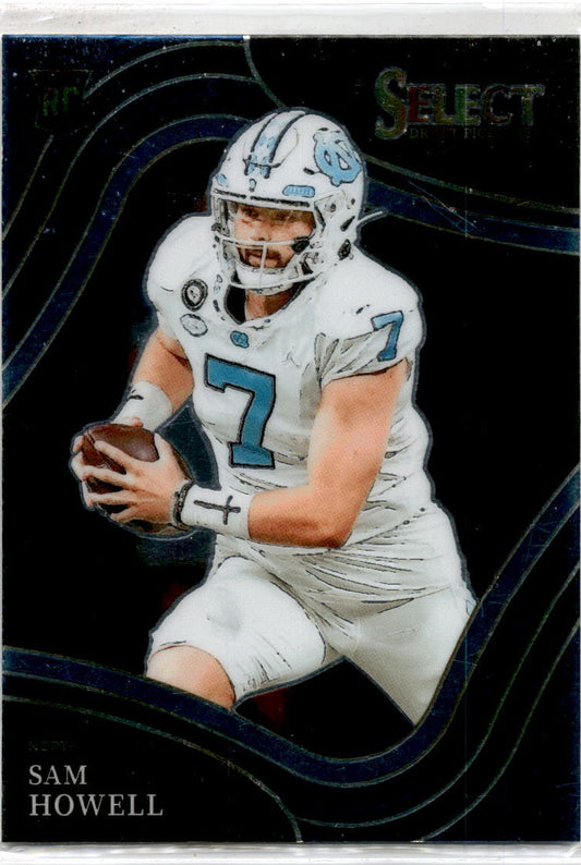 2022 Panini Select Draft Picks Blue #103 Sam Howell Washington Commanders