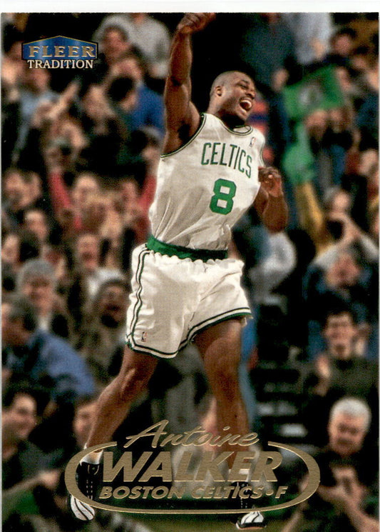 1998 Fleer Tradition #8 Antoine Walker Boston Celtics