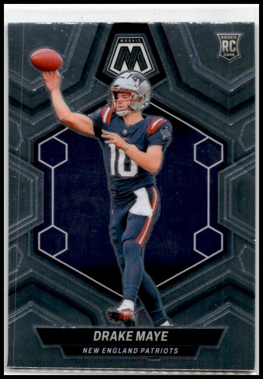 2024 Panini Mosaic #303 Drake Maye Rookie New England Patriots