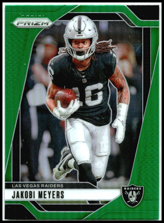 2024 Panini Prizm Green #151 Jakobi Meyers Las Vegas Raiders