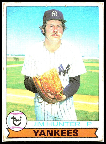 1979 Topps #670 Jim Hunter New York Yankees