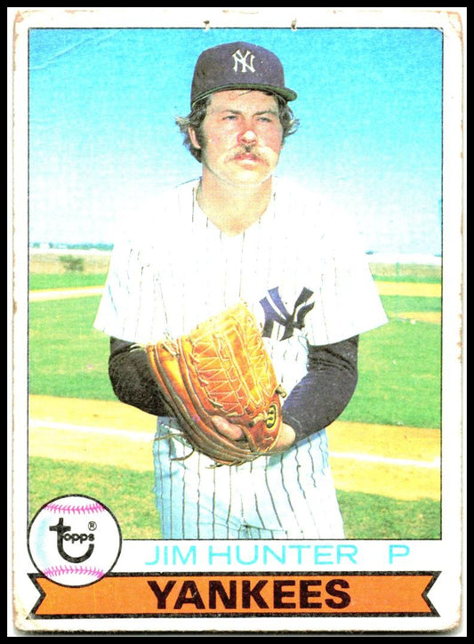 1979 Topps #670 Jim Hunter New York Yankees