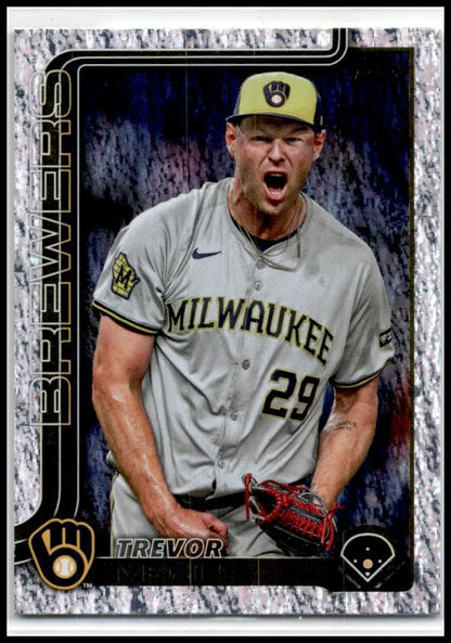 2025 Topps Sandglitter #28 Trevor Megill Milwaukee Brewers