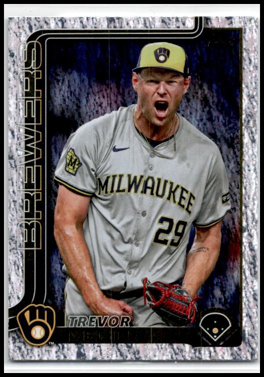 2025 Topps Sandglitter #28 Trevor Megill Milwaukee Brewers