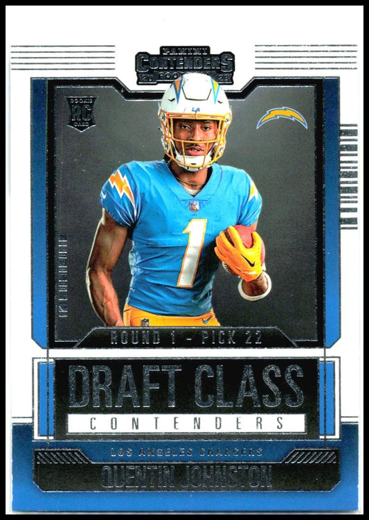 2023 Panini Contenders Draft Class Contenders #18 Quentin Johnston Chargers