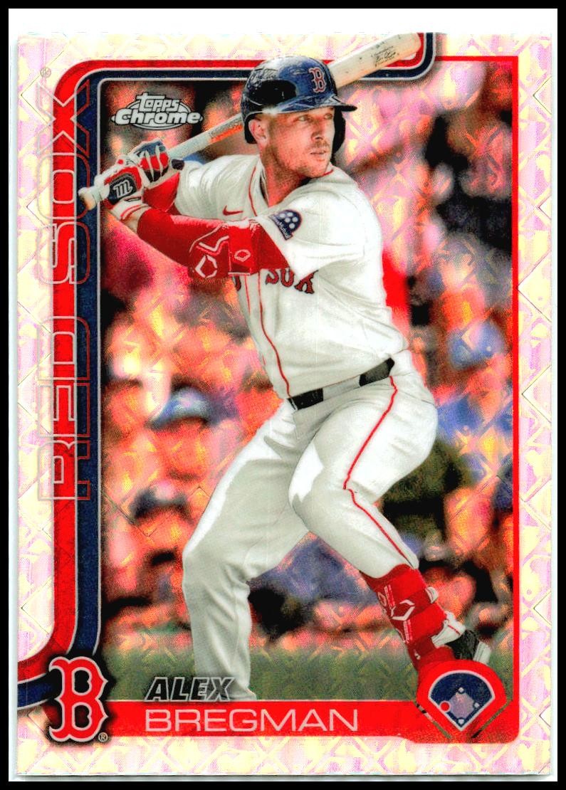 2025 Topps Logofractor #583 Alex Bregman Boston Red Sox