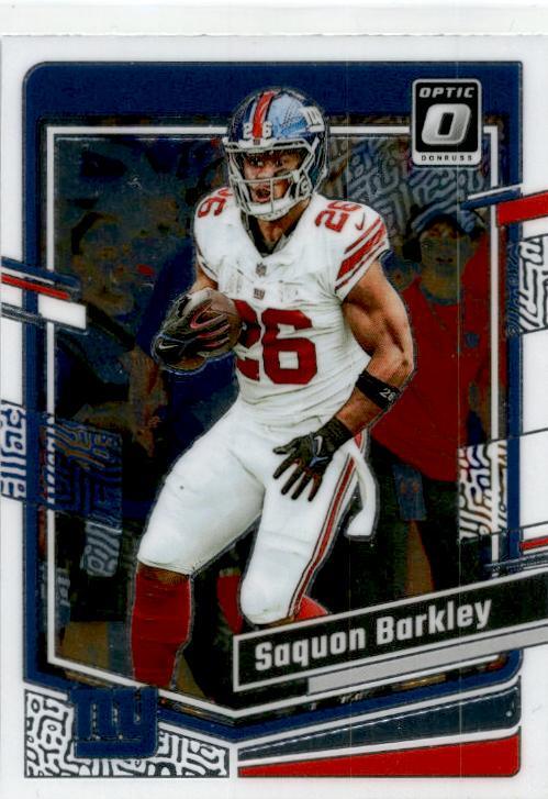 2023 Donruss Optic #147 Saquon Barkley New York Giants
