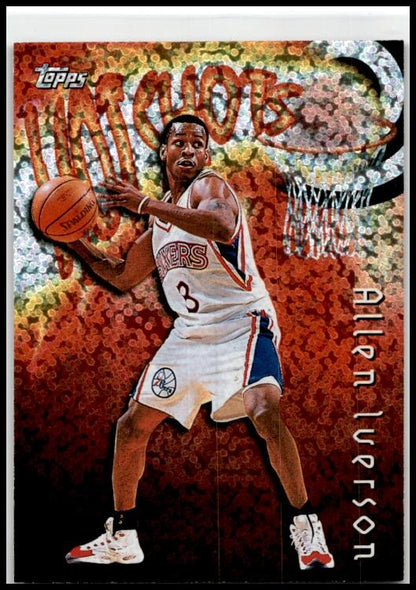 1997-98 Topps Season's Best #SB26 Allen Iverson Philadelphia 76ers