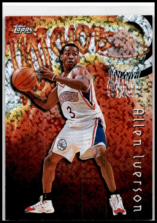 1997-98 Topps Season's Best #SB26 Allen Iverson Philadelphia 76ers