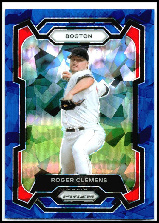 2024 Panini Prizm Pink Ice Prizms #201 Roger Clemens Boston Red Sox