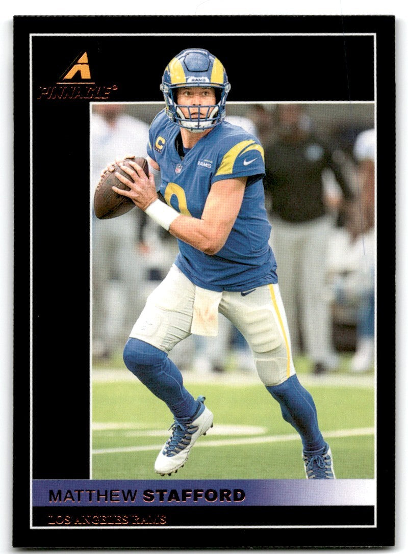 2021 Pinnacle Matthew Stafford /1 Los Angeles Rams #11