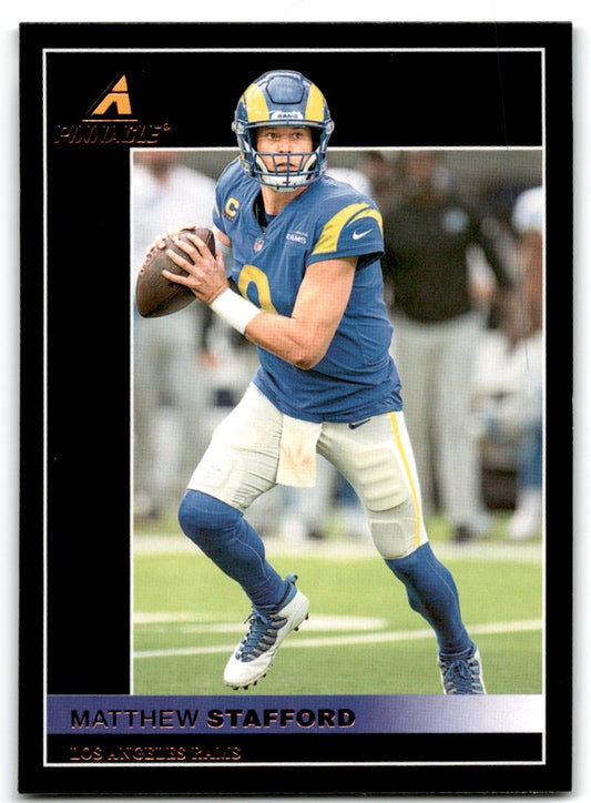 2021 Pinnacle Matthew Stafford /1 Los Angeles Rams #11