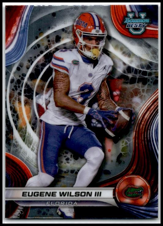 2024 Bowman University Best #67 Eugene Wilson III Florida Gators