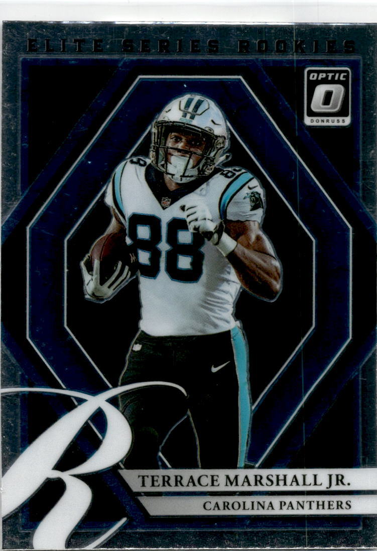 2021 Donruss Optic Elite Series #ESR-14 Terrace Marshall Jr. RC Carolina Panther