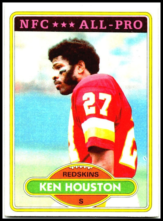 1980 Topps #145 Ken Houston Washington Redskins