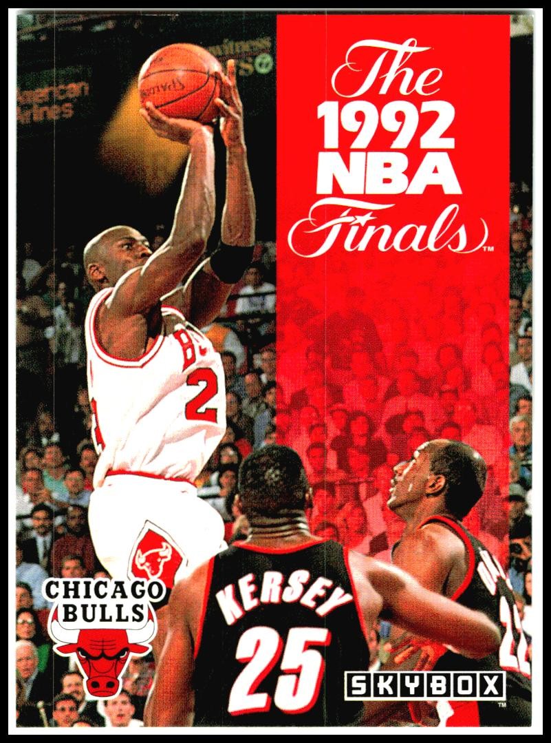 1992-93 SkyBox #314 The 1992 NBA Finals Chicago Bulls