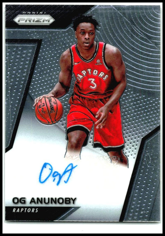 2017-18 Panini Prizm Rookie Signatures #RS-OG OG Anunoby Auto Toronto Raptors