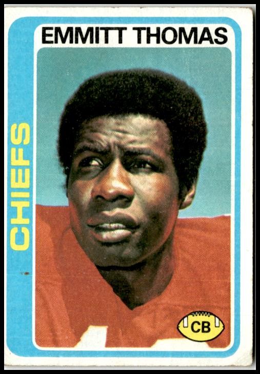 1978 Topps #426 Emmitt Thomas Kansas City Chiefs