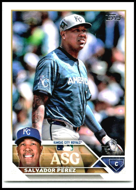 2023 Topps Update 2023 All-Star Game #ASG-42 Salvador Perez Kansas City Royals