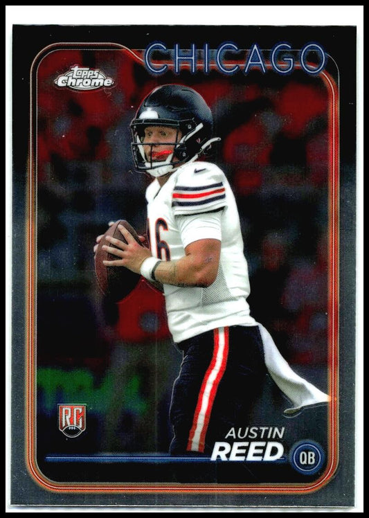 2024 Topps Chrome #249 Austin Reed Rookie Chicago Bears