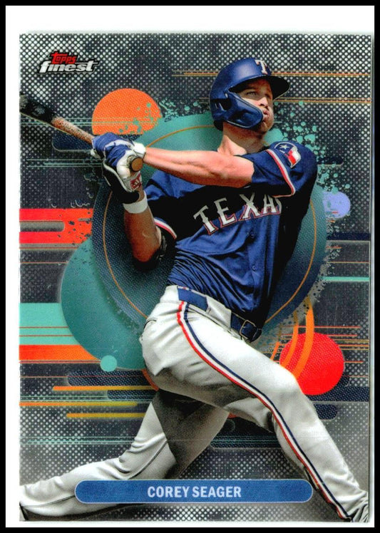 2025 Topps Finest #134 Corey Seager Texans