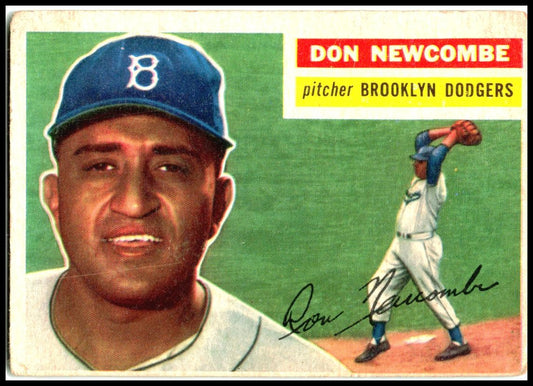 1956 Topps #235 Don Newcombe Brooklyn Dodgers