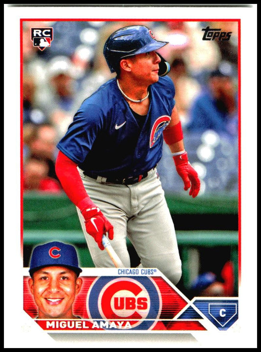2023 Topps Update #US60 Miguel Amaya Chicago Cubs