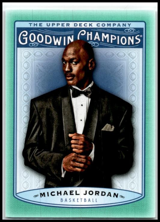 2019 Upper Deck Goodwin Champions Turquoise #1 Michael Jordan