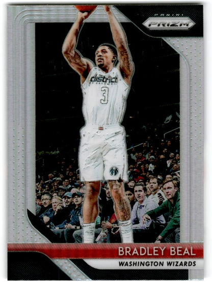 2018-19 Panini Prizm Silver Prizm Bradley Beal Washington Wizards #233