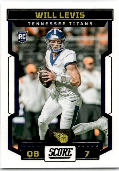 2023 Score #303 Will Levis Rookie Tennessee Titans