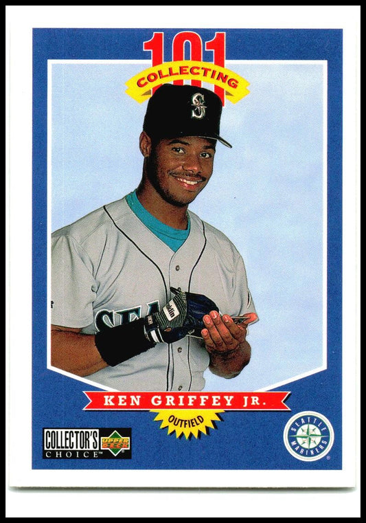 1997 Collector's Choice #244 Ken Griffey Jr. Seattle Mariners