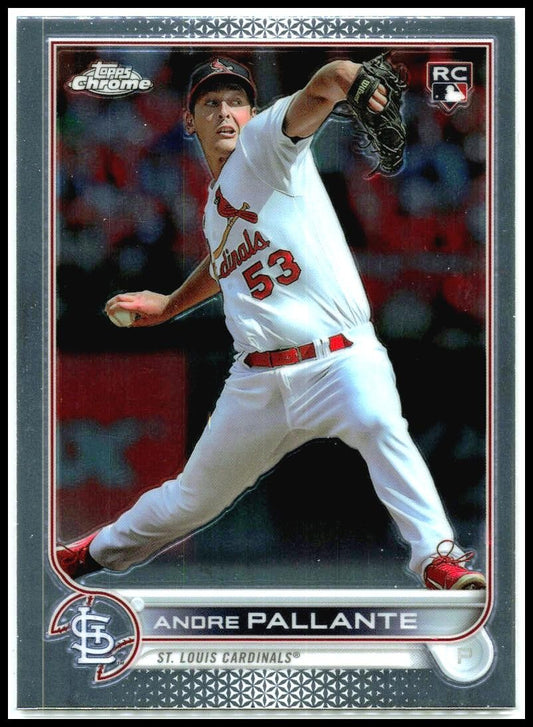 2022 Topps Chrome Update #USC107 Andre Pallante Rookie St. Louis Cardinals
