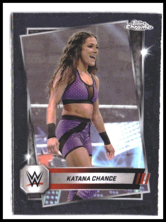 Katana Chance #199 2025 Topps Chrome WWE