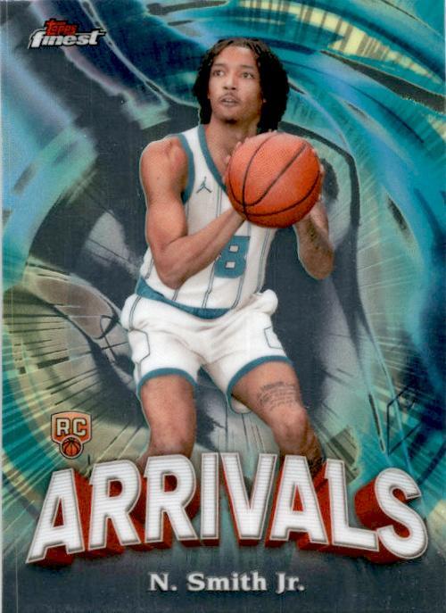 2023-24 Topps Finest Arrivals #A-27 Nick Smith JR Charlotte Hornets