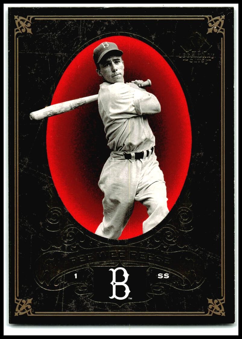 2007 SP Legendary Cuts #14 Pee Wee Reese Los Angeles Dodgers